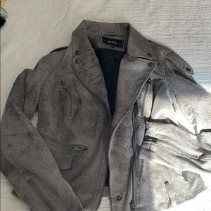 Blanc Noir moto jacket